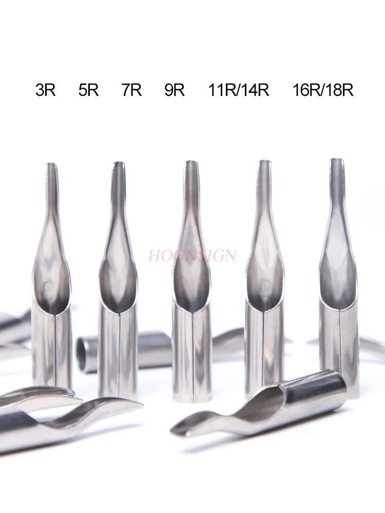 Stainless steel tattoo needle mouth set, non disposable tattoo machine specific auxiliary supplies