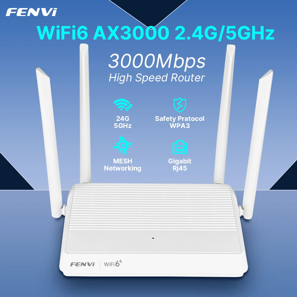 WiFi 6 AX3000 Router
