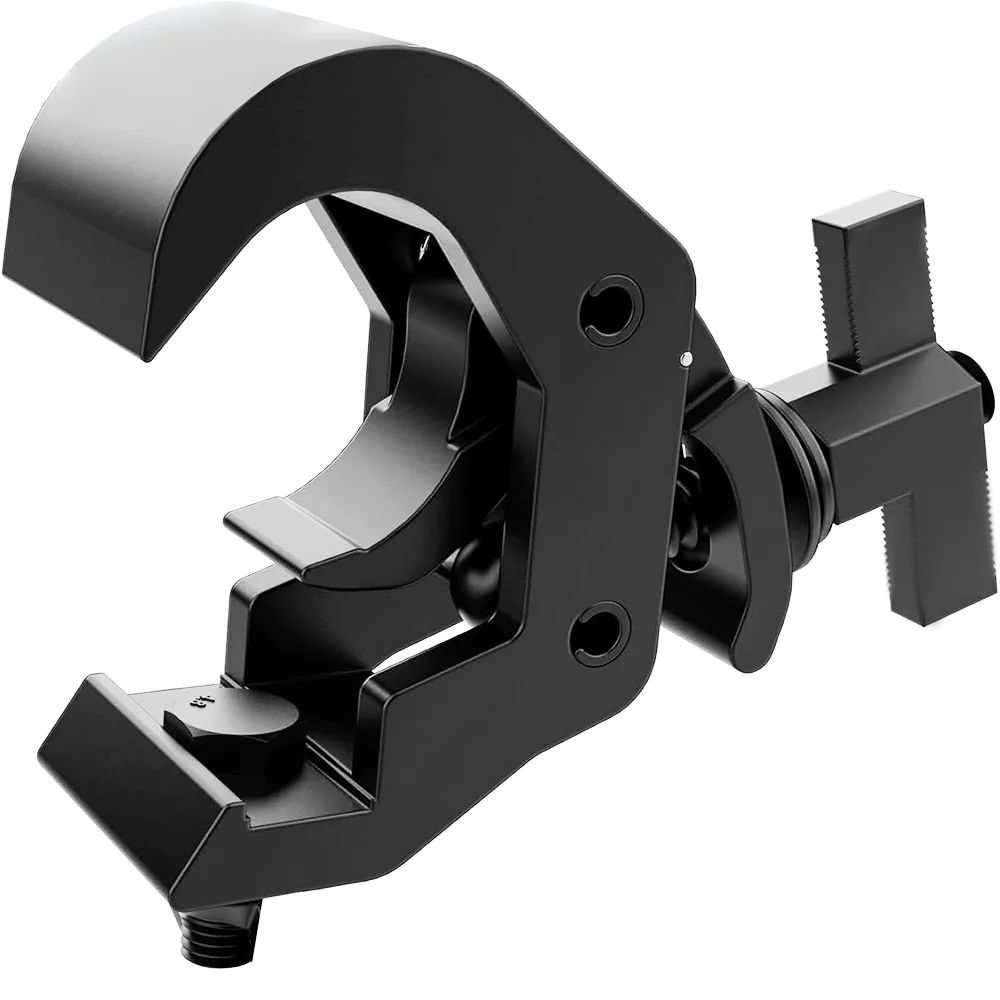 1/4pcs Heavy Duty Clamp Hooks Adjustable stage Lamp Hooks Aluminum Premium Pro Truss Clamps for Use on 35mm-68mm Trusses 250 KG stage light hook