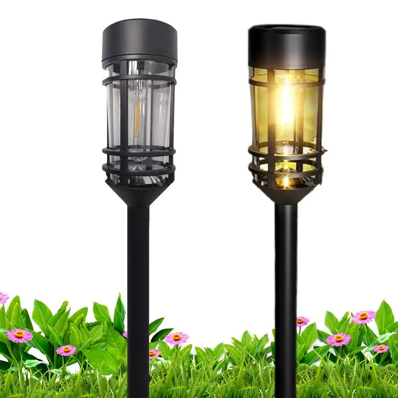 Solar Pathway Lights Solar Powered Lights For Pathway Decorative Driveway Decor Lamp For Patios Lawns Backyard Paths