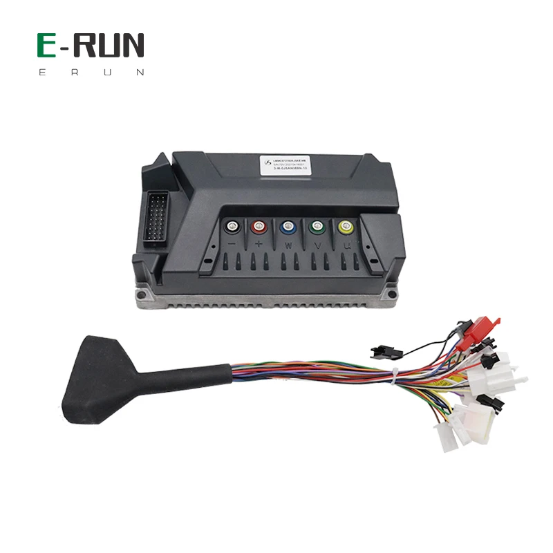 

LingBo LBMC72252 V5 48V-72V 100A Peak 280A 3KW Sine Wave BLDC ECU Motor Controller for Electric Scooter Moped