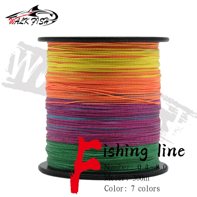 4 Strand 300m Japan Super Strong PE Braided Fishing Line 10lb 20lb 35lb  50lb 85lb Japan PE braided line Floating Line