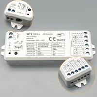 Tuya Wifi LED Dimmer DC12V 24V CCT/RGB/RGBW/RGBCCT LED Controller 2.4G RF 4 โซนแผงกระจก Dimming Smart Life สําหรับ Alexa 2