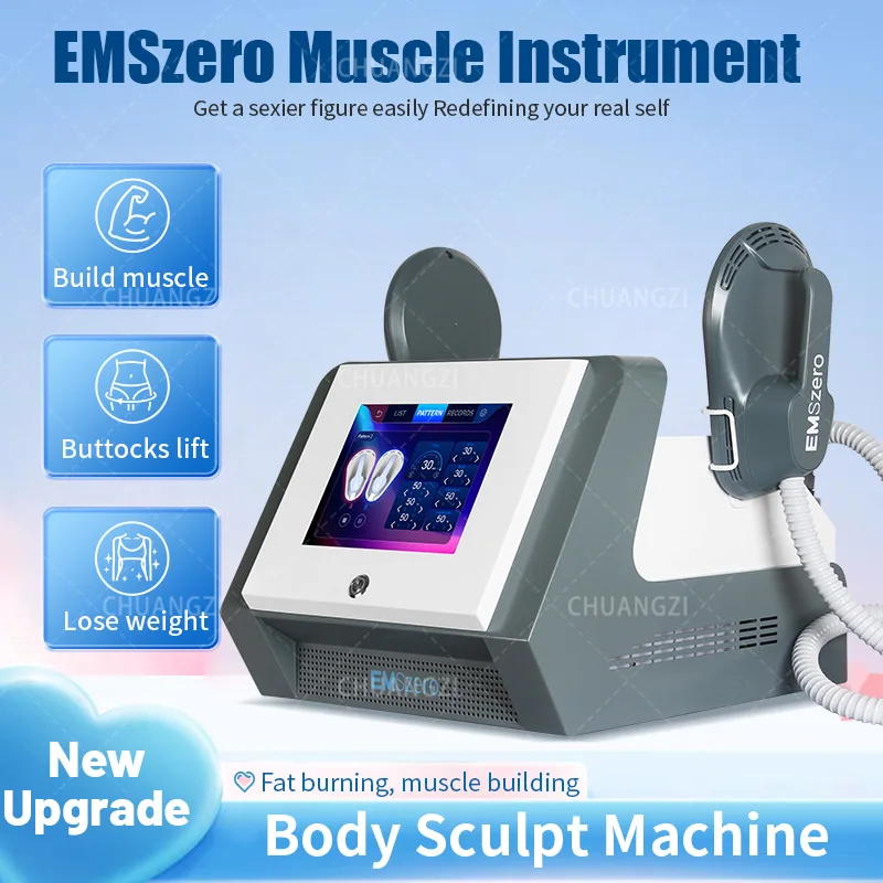 New 6500W High Intensity EMSzero Portable 200HZ HI-EMT Neo Body Eliminate Loss Weight EMSzero Sculpting Beauty portable cordless massage patch rechargeable pain relief massager electric muscle stimulation patch 6 modes 9 intensity levels for back shoulder neck leg arm relaxation