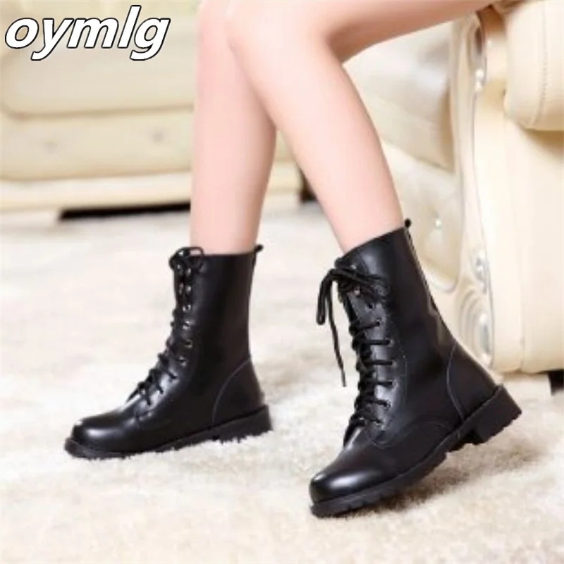 

Women's singles shoes 2023 new spring and autumn fashion thick soled motorcycle boots trend short boots