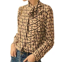 Mode femmes Blouses nouveauté dames dessus de chemise Blusas Mujer 3