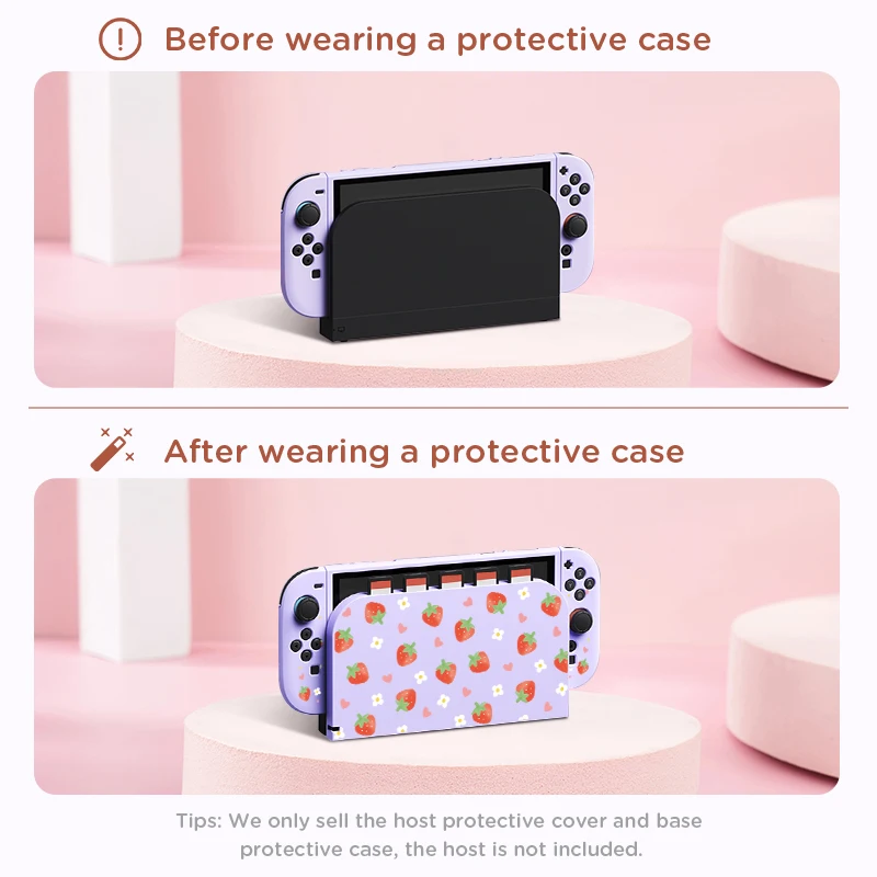 Switch2 Cartridge Dock and Protective Cover Kit - Holds 5 Game Cartridges