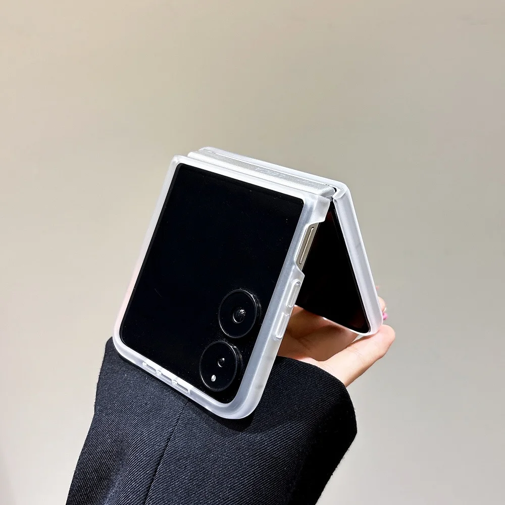 Magsafe-Compatible Matte Transparent Shockproof Phone Case with Magnetic Wireless Charging