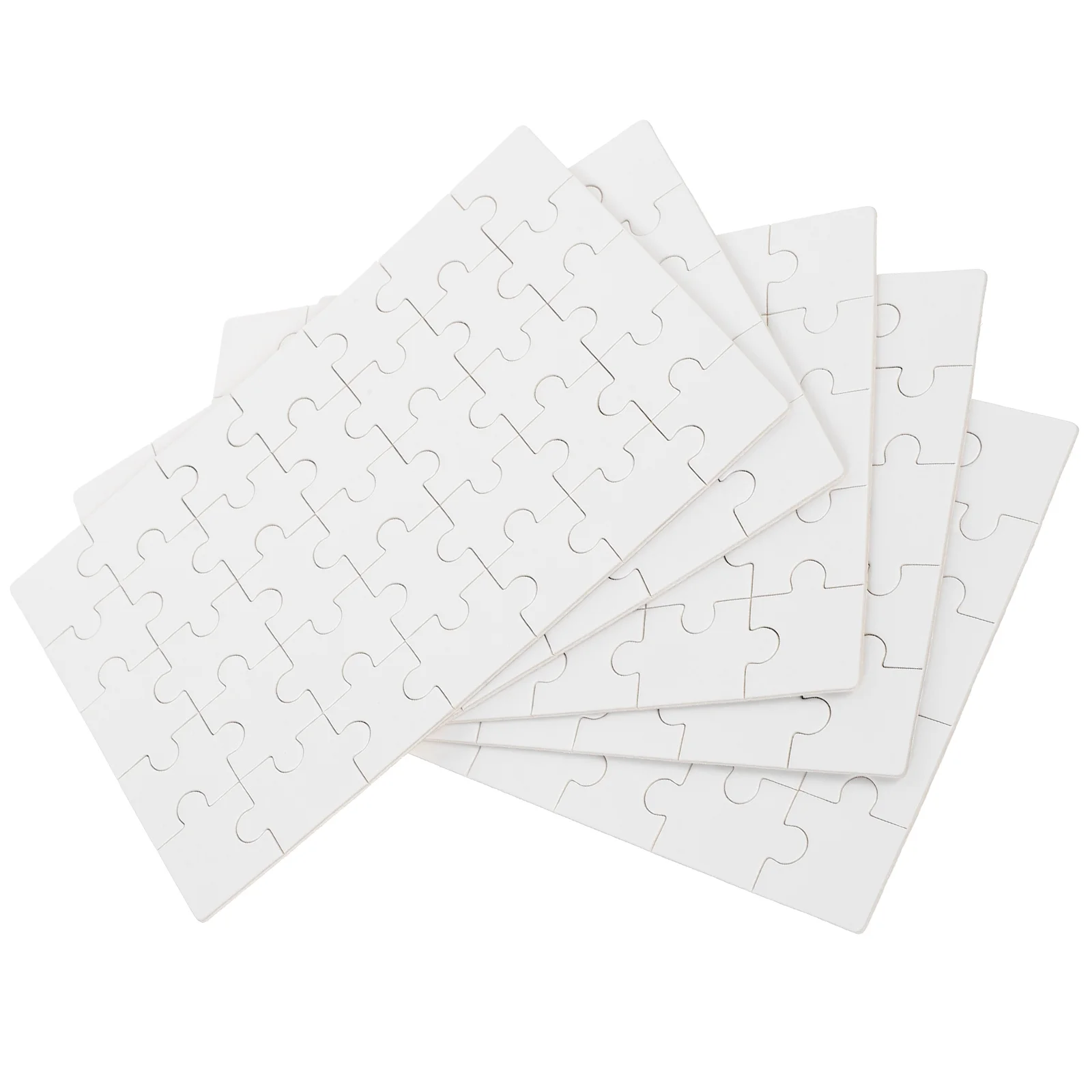 

DIY Blank Puzzle Sublimation Transfer Puzzle Craft Blank Jigsaw Puzzle Pieces for Heat Press Thermal Transfer Puzzle Craft
