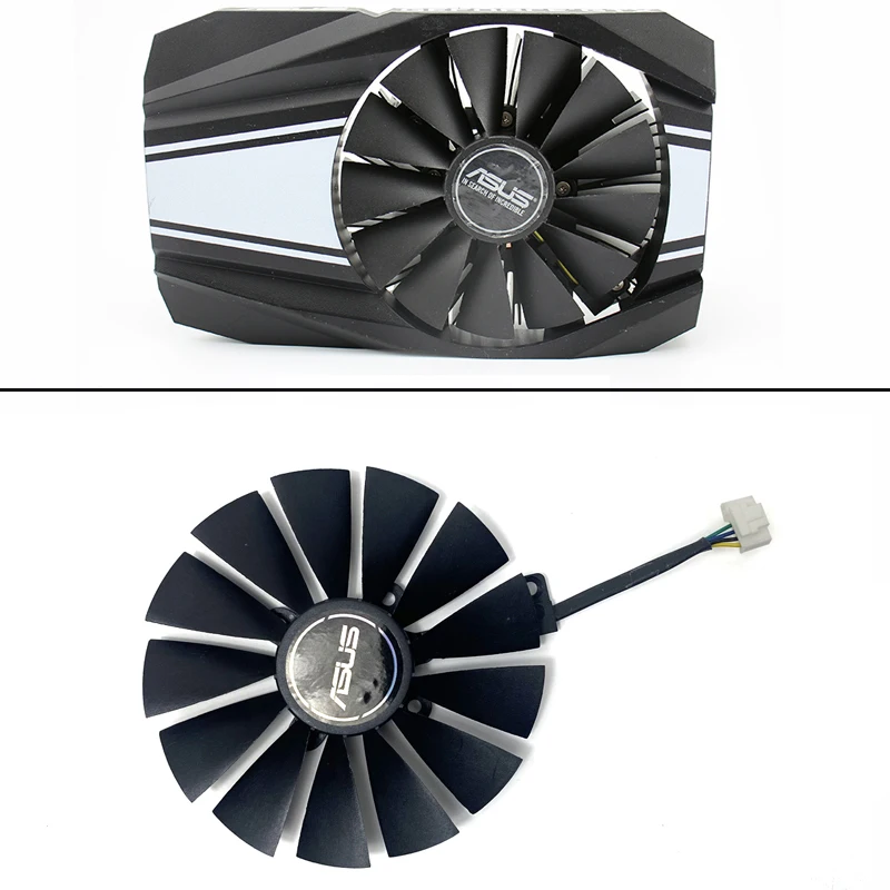 Nuova Ventola Da 95Mm 6Pin Muslimex Fdc10M12D9-C Gtx1660 1650 Gpu Per Ventole Video Asus Hoenix Geforce Gtx 1650 1660 Ti Super Rtx 2060