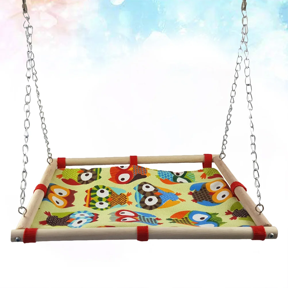 

Canvas Parrot Hammock Parrot Playbed Swing Climb Toy Parrot Toy Pet Bird Hammock Size M