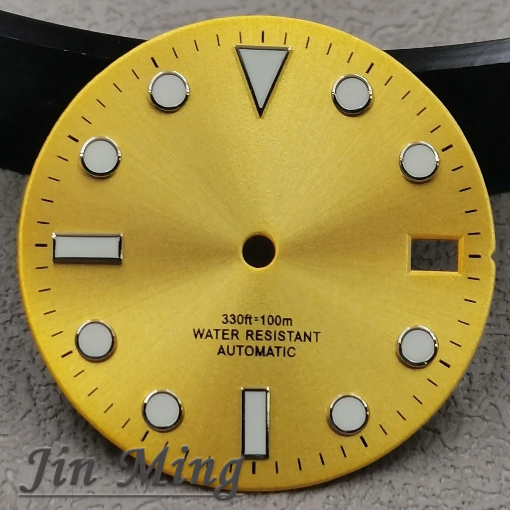Luxury Multicolor Luminous Date Window Dial – Silver, Gold, Black, Blue, Pink, Green