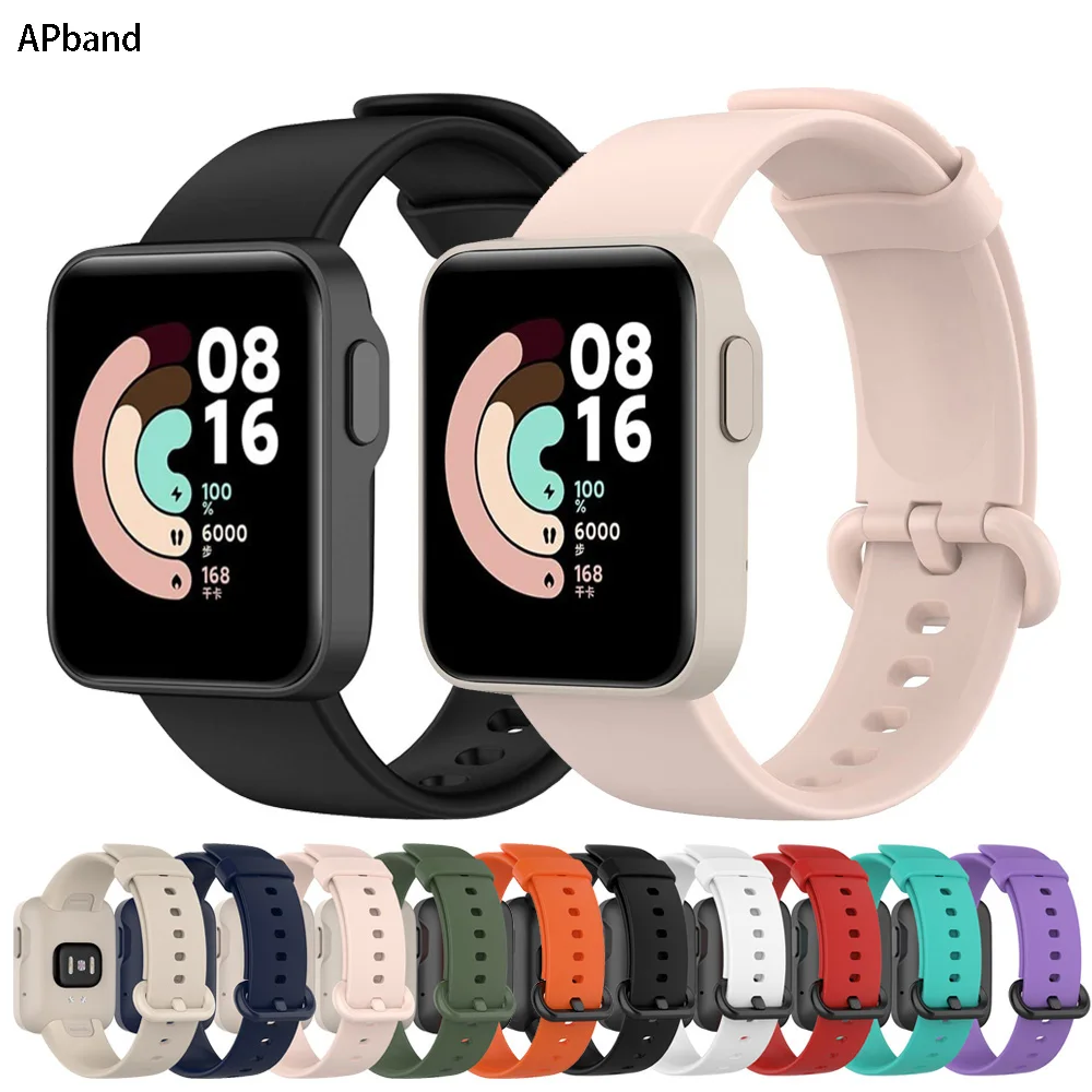 

Силиконовый ремешок для Xiaomi Mi Watch Lite, ремешок для замены ремешка для часов mi Watch Lite, ремешок для часов Redmi