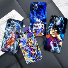 

Phone Case for Apple iPhone 13 11 12 pro XS max XR X 8 7 6 6s plus SE Cover Silicone Funda Dragon Ball DBZ Goku Fight