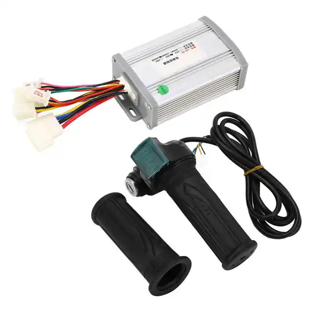Kit Contrôleur Moteur Vélo Électrique 36V 800W - Boîtier Aluminium, Affichage Puissance, Compatible 12-99V Pour Conversion DIY