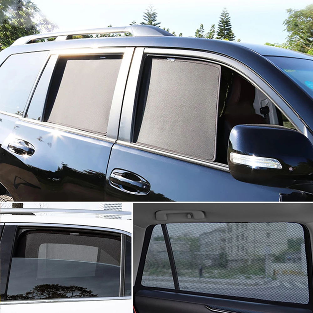 

For Mercedes Benz GLK SUV X204 2008-2015 Magnetic Car Sunshade Shield Front Windshield Curtain Rear Side Window Sun Shade Visor