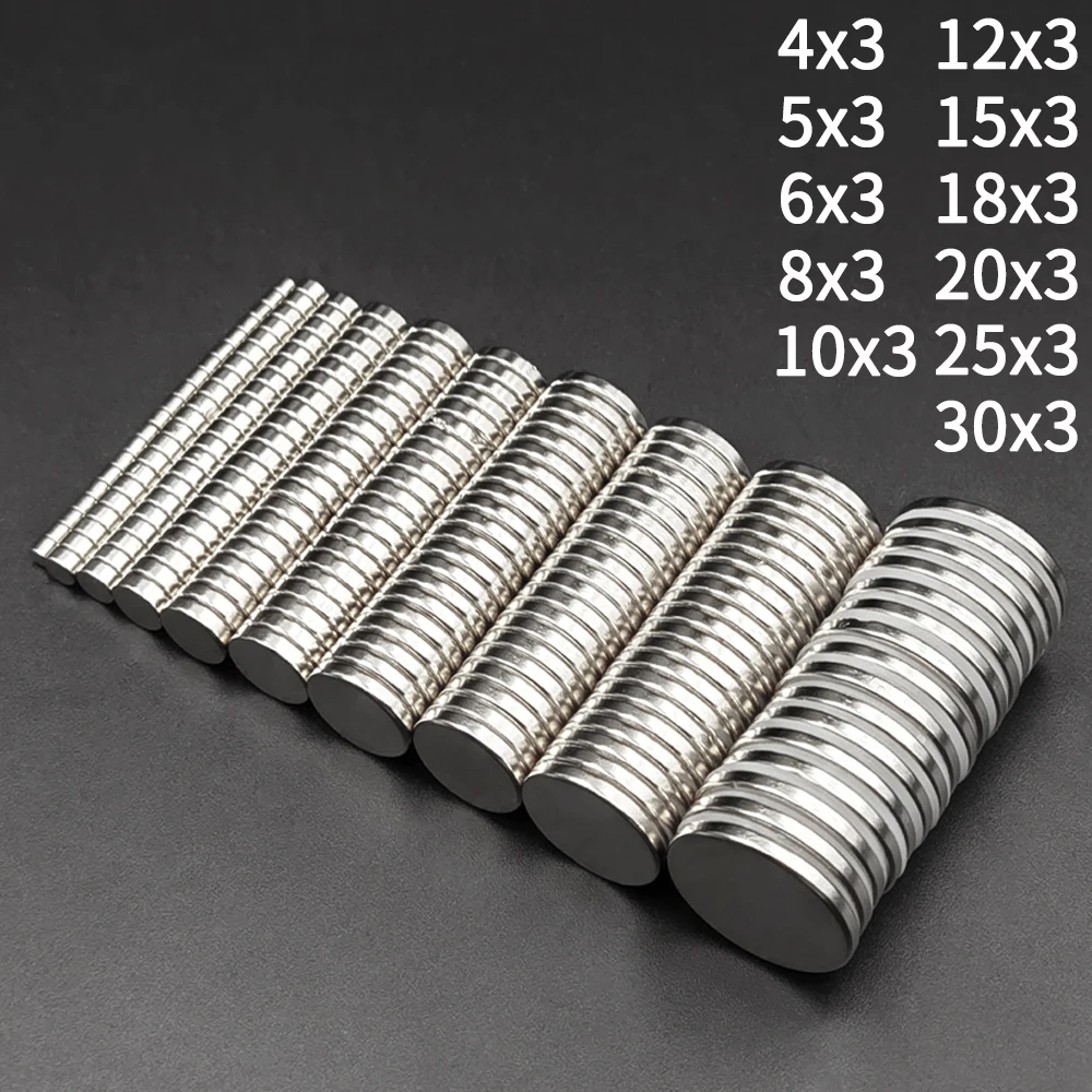 Ultra-Durable Powerful Disc Magnets for Fridge, DIY Projects, and Crafts