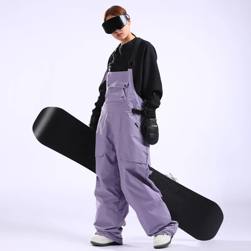 Baggy Ski Pants Womens GSOU SNOW Brand Ski Pants Women Skiing