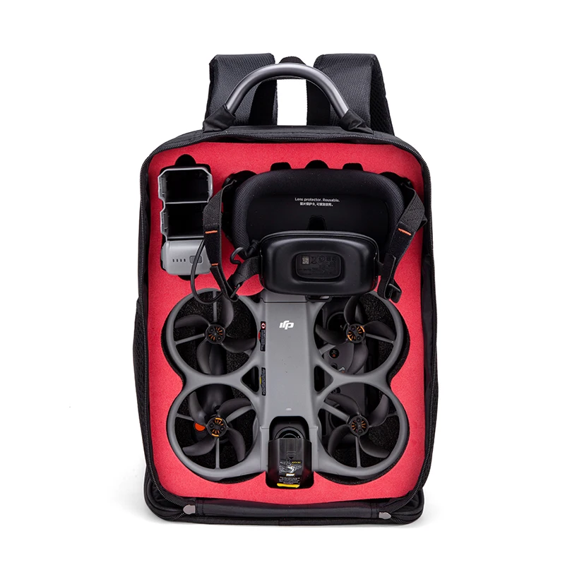 DJI Avata 360용 대용량 백팩, 충격 방지 및 내구성 있는 보관 가방