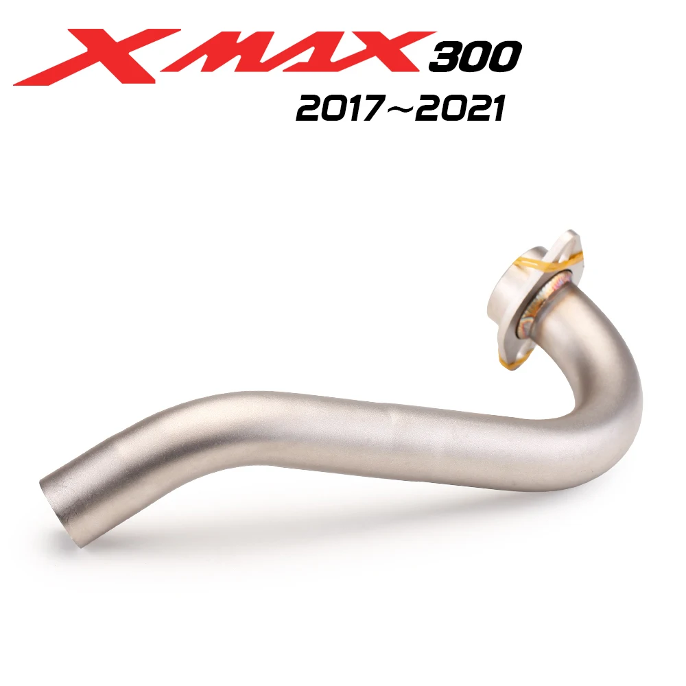 XMAX 300 Motorcycle Exhaust For Yamaha XMAX300 2017-2020 Stainless Steel Front Exhaust Muffler Escape Middle Link Pipe - Image 6