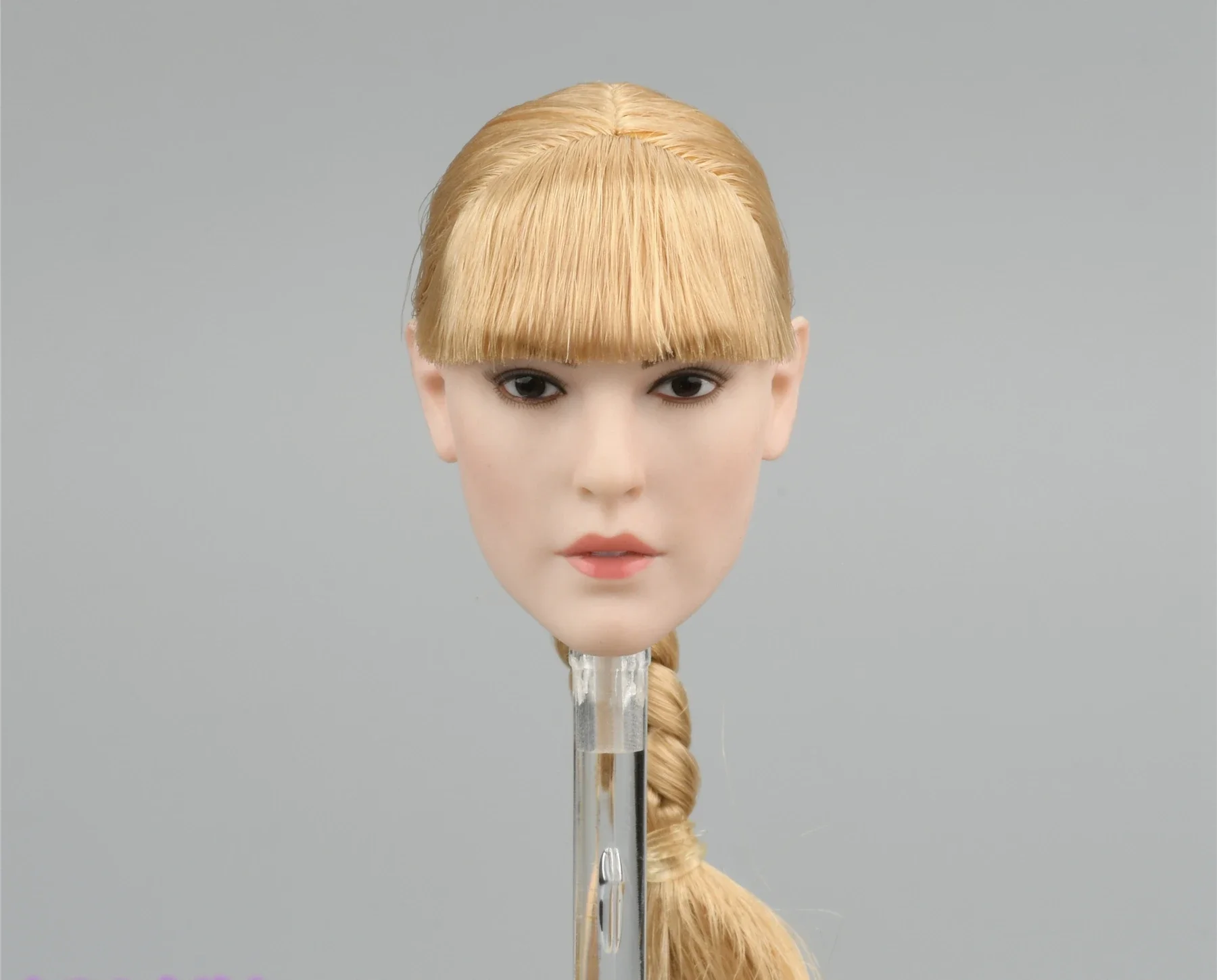 

1/6 Scale Female Soldier Head Sculpt Model for 12 ''P008 Snow Sniper（blond Hair）