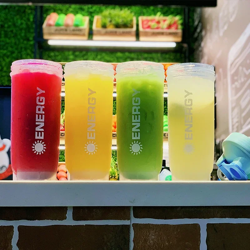 500/700ml Sports Water Bottle Shaker 5