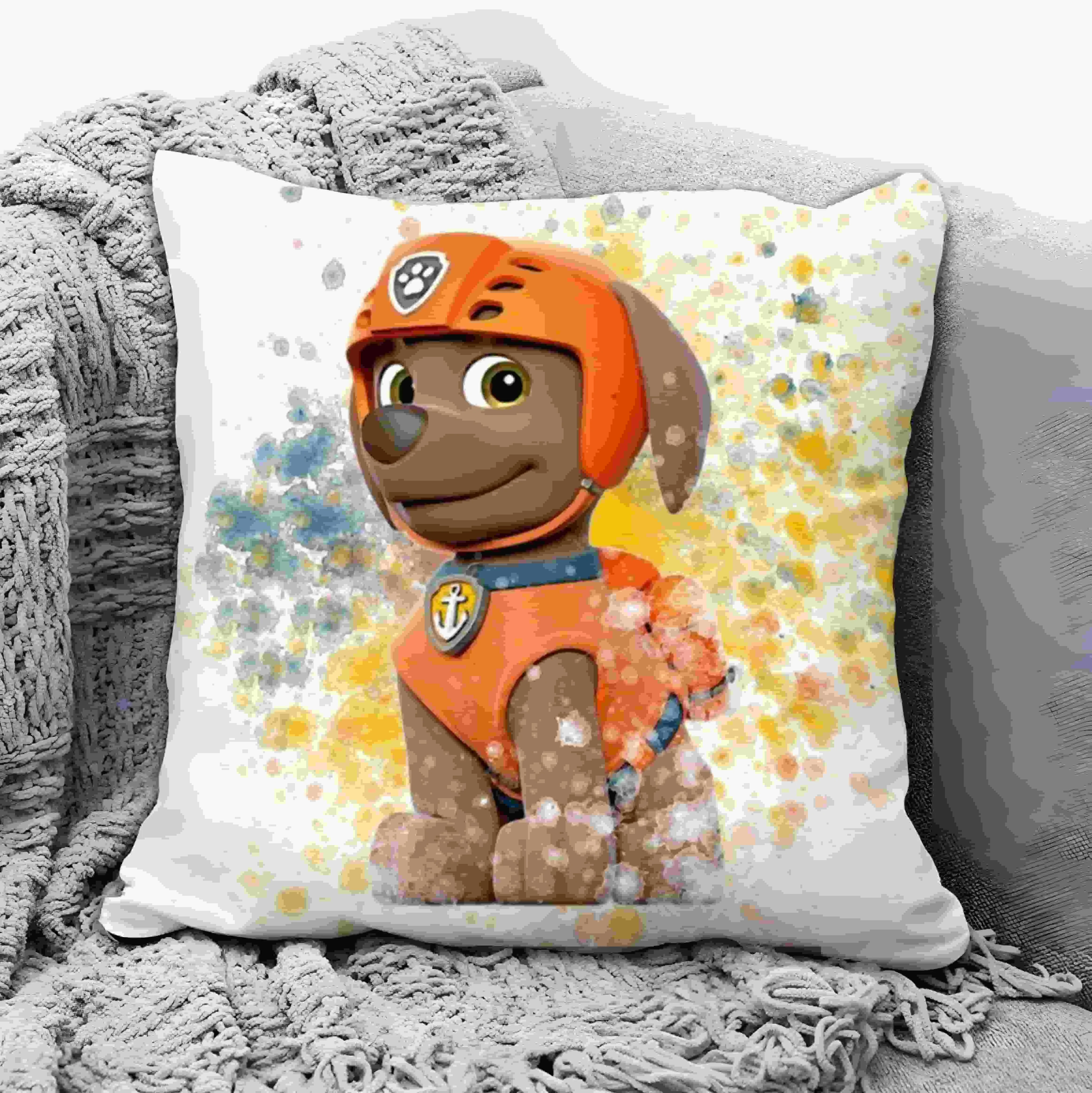 Cartoon Square Pillow Awaii Anime Soft Waist Sofa Cushion Printing Throw Pillow Throw Bedroom Pillows Cute dog
