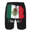 Aztec Mexico Flag 3d Print Swim Trunks Men Swimwear Quick Dry Street Beach Shorts Bathing Suits Hawaii Surf Men's Floral Board 5