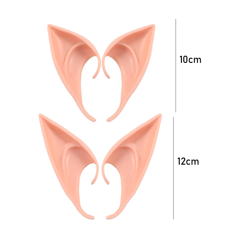 Ear Accessories Party Decoration Fairy Cosplay Costume Angel Elven Elf Ears Photo Props Adult Kids Toys Halloween Supply