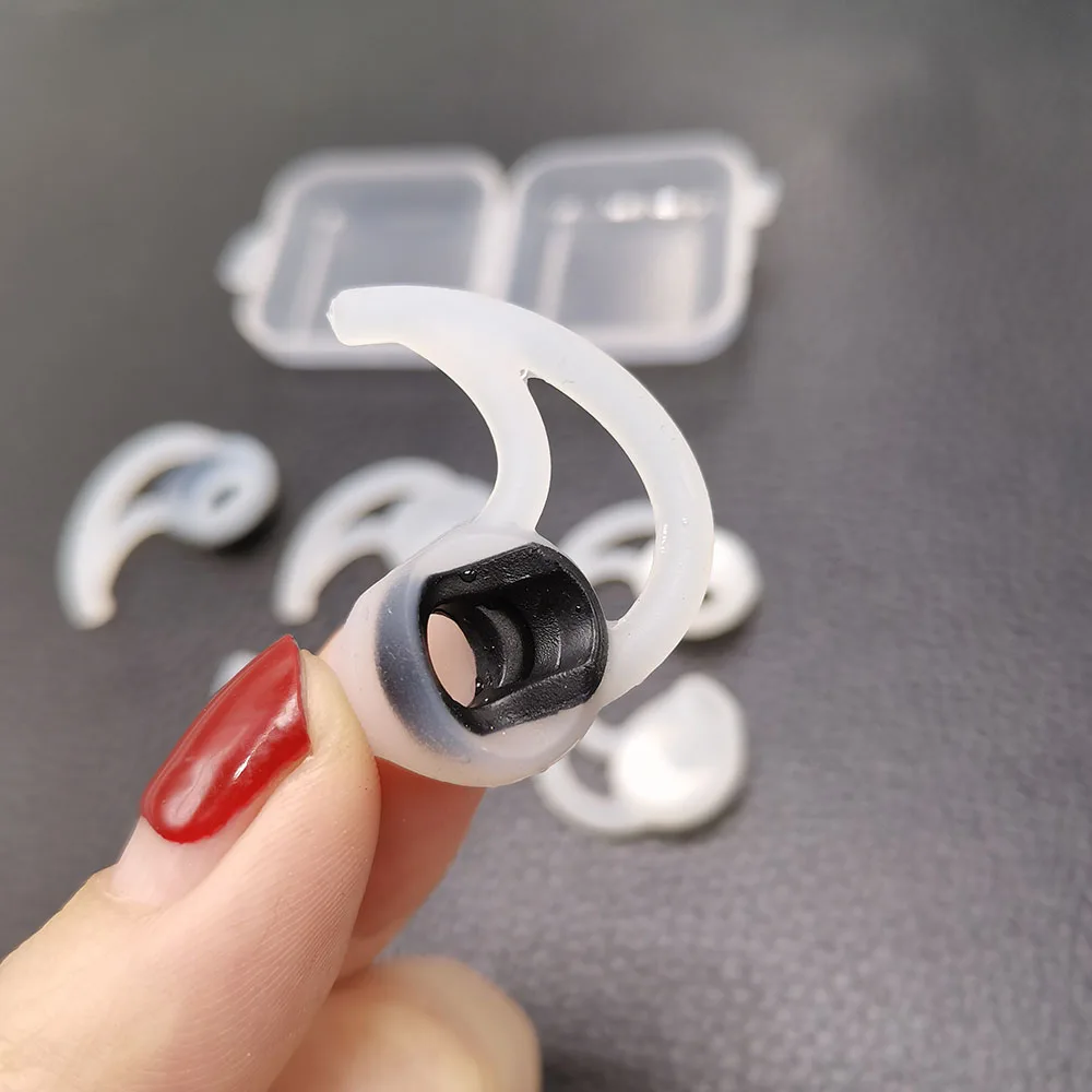 Auricolari Custodia In Silicone Per Bose Ie2 Qc30 Cuffie Covespied Sport Cover Auricolari Auricolari In-Ear Caps Auricolari Tappi Per Le Orecchie Cusc