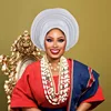 Muslim Elegant Turban Head Wrap Cap Nigerian Wedding Headwear Fashionable Headscarf Hat For Women Formal Occasions