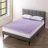 4 Inch Egg Crate Memory Foam Mattress Topper with Soothing Lavender Infusion, CertiPUR-US Certified, Queen 2