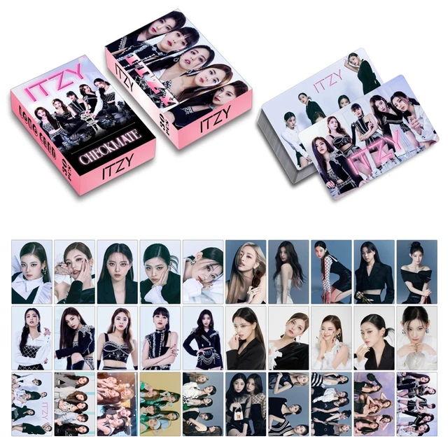 5Pcs/Set Kpop Hot Idol ITZY New Album CHECKMATE High Quality Lomo