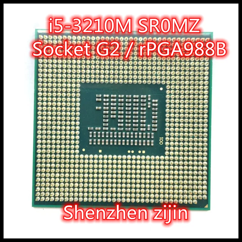 

i5-3210M i5 3210M SR0MZ 2.5 GHz Dual-Core Quad-Thread CPU Processor 3M 35W Socket G2 / rPGA988B