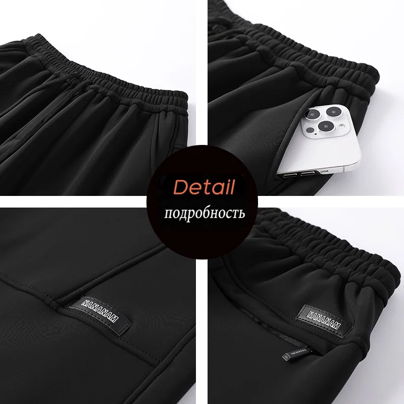 10XL Spring Men Outdoor Casual Pants Men Waterproof Fleece Trousers Men Autumn Camping Climbing Hiking Pant Breathable Pant Male 5
