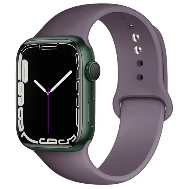 Silicone Band For Apple Watch strap 46mm 44mm 45mm 40mm 41mm 42-38mm 49mm sport bracelet iwatch series 11 10 9 8 7 6 5 SE Ultra3 - Image 11