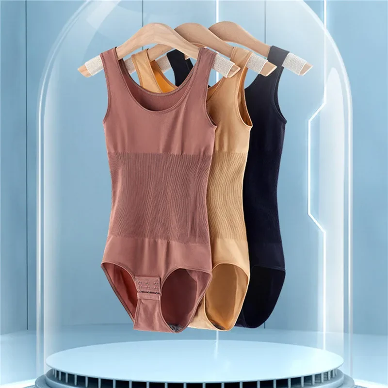 

2023 Shapewear Corset Bodysuit Women Tummy Control Shapewear V-Neck Slimming Tank Tops Waist Trainer Full Body Shaper Underwear
