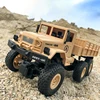 New RC Truck 1:16 Remote Control Car 2.4G RC Crawler Off-road Car 6WD 15Km/h RTR KIT Suspension truck Suitable For Boys' Gifts 3