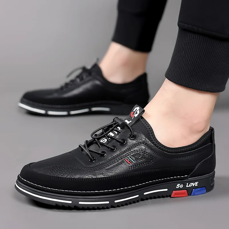 Hot Men Moccasins Luxury Men's Casual Shoes Breathable Soft Sneakers Adult Driving Flats Hard-Wearing Male Shoes Erkek Ayakkabı 2