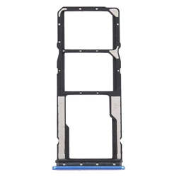Dual SIM and Micro SD Card Tray Replacement (Blue)