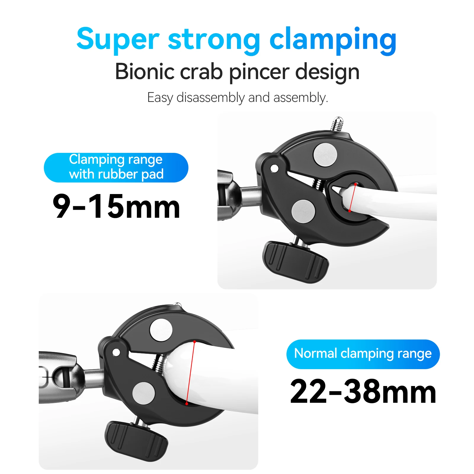 Motorfiets Fiets Onzichtbare Selfie Stick Monopod Stuur Mount Bracket Voor Gopro Max Hero 11 Insta360 Een X2 X3 Accessoires