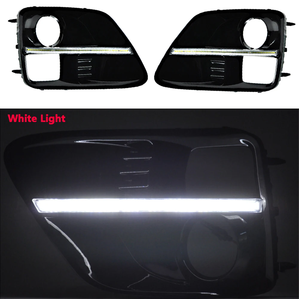 

1 Set Car LED Daytime Running Lights DRL Car LED Daytime Running Lights DRL For Subaru WRX STI 2015-2017 Led Lights For Vehicles