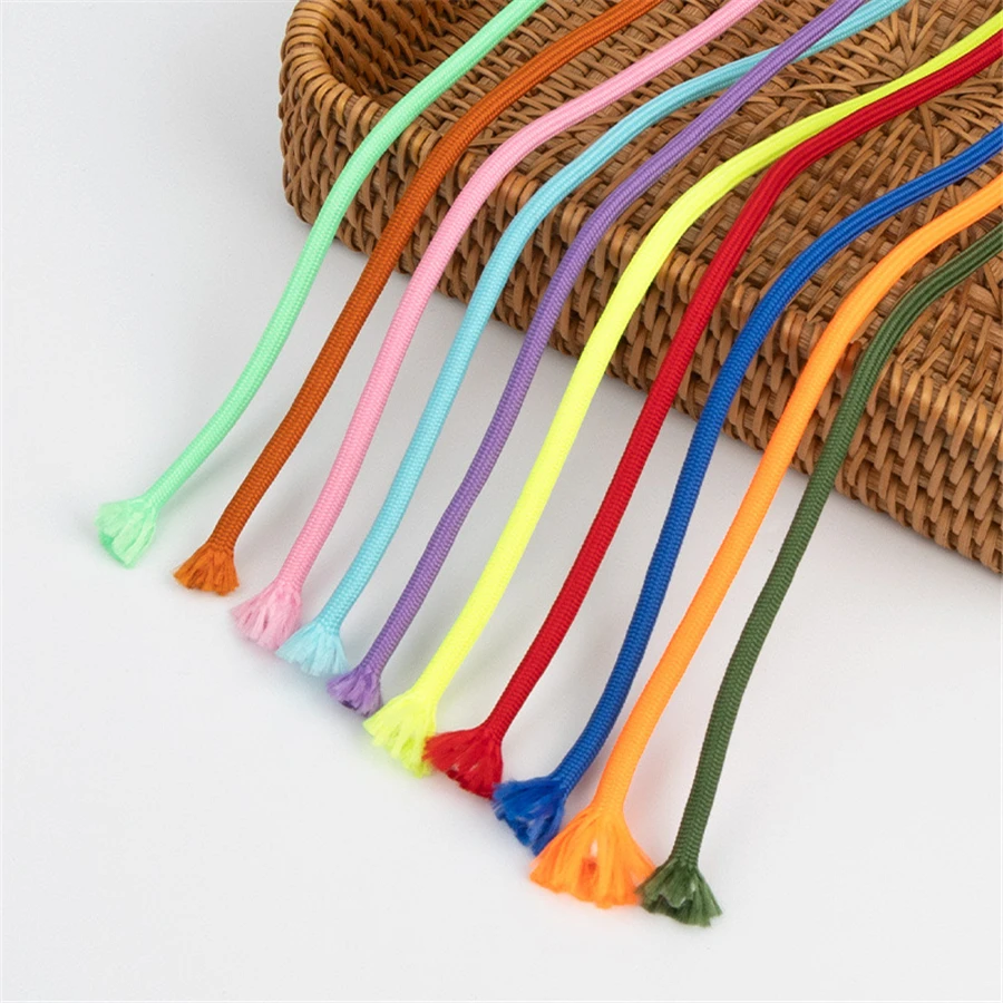 1pcs 5yards 6mm Paracord Parachute Cord Lanyard Tent Rope Guyline Mil Spec Type For Hiking Camping