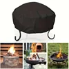 1pcs Fire Pit Cover, Round Firepit Cover,  Dustproof Fire Bowl Cover,  Grill Cover, Waterproof Barbecue Grill Protector 1