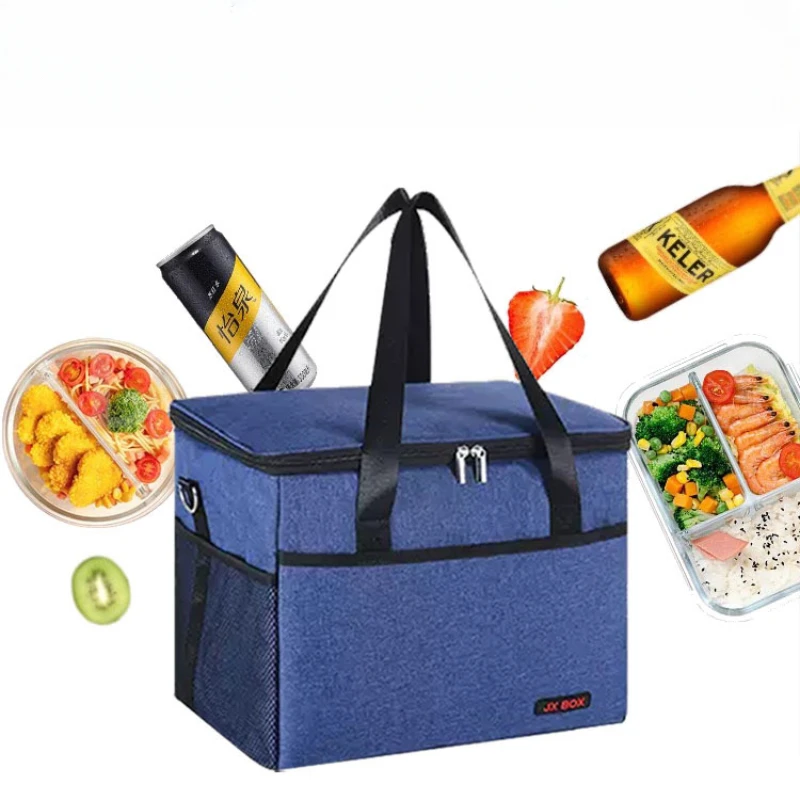 휴대용 절연 피크닉 가방, 캠핑 및 야외 활동용 대용량, 16L-70L, 1/2PCs