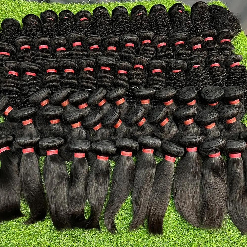 3 10 bundles Human Hair Bundles Brazilian Hair Weave Bundles Straight Human 30 32 Inch Extension
