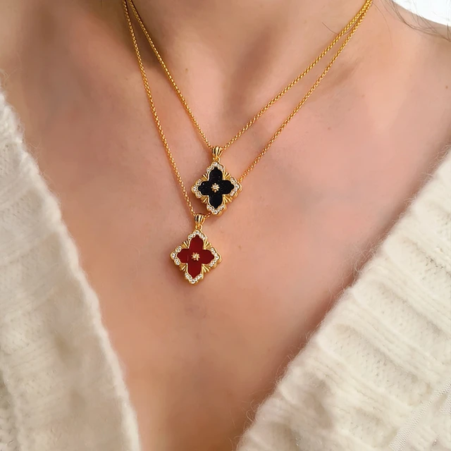 Clover Necklace – Alex Mika Jewelry