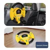 Infant Shining Eletric Simulation Steering Wheel Toy with Light Sound Kids Early Educational Stroller Steering Wheel Vocal Toys 3