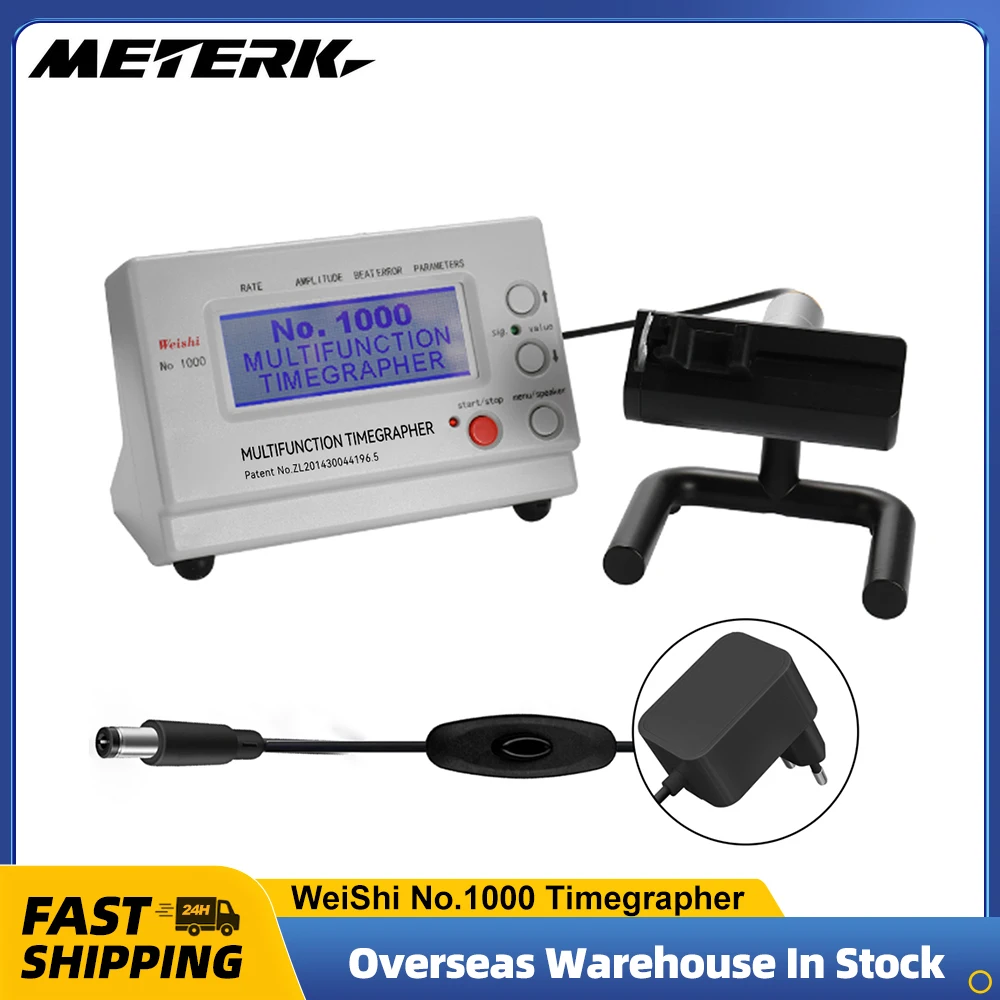 

WeiShi No.1000 Multifunctional Professional Timing Timegrapher Mechanical Watch Tester for Repairers and Hobbyists Watch Tools