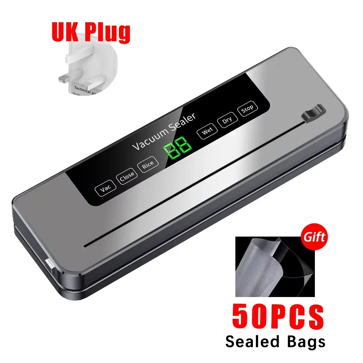 UK Plug 50 bags